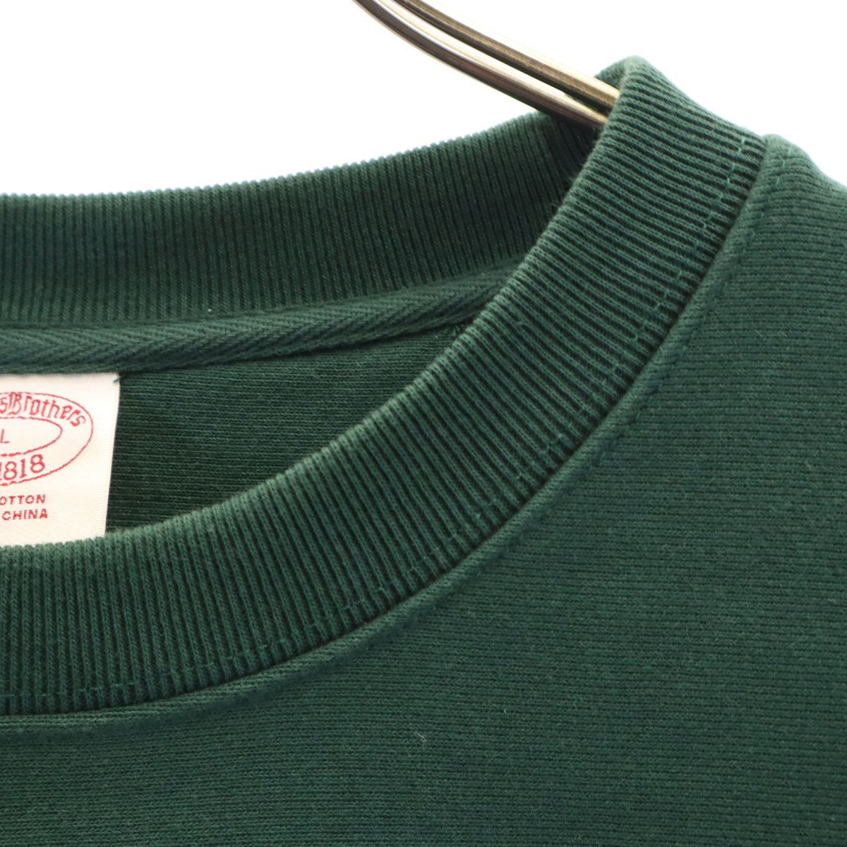 Brooks Brothers ブルックスブラザーズ PEANUTS ピーナッツ コラボ スヌーピー 長袖 スウェット トレーナー L 深緑 SNOOPY メンズ