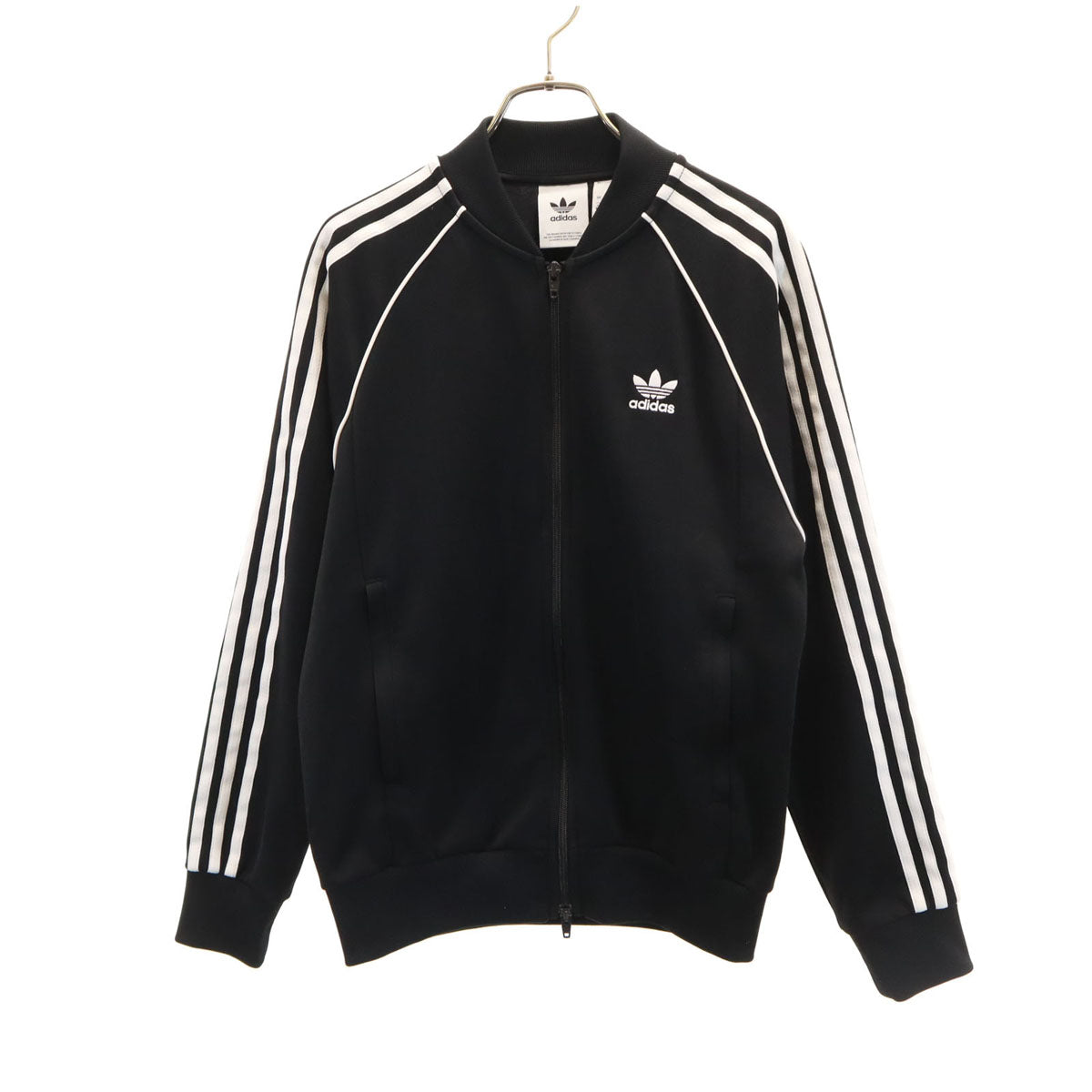 adidas Originals アディダスオリジナルス トレフォイルロゴ スーパースター トラックジャケット M ブラック ジャージ メンズ
