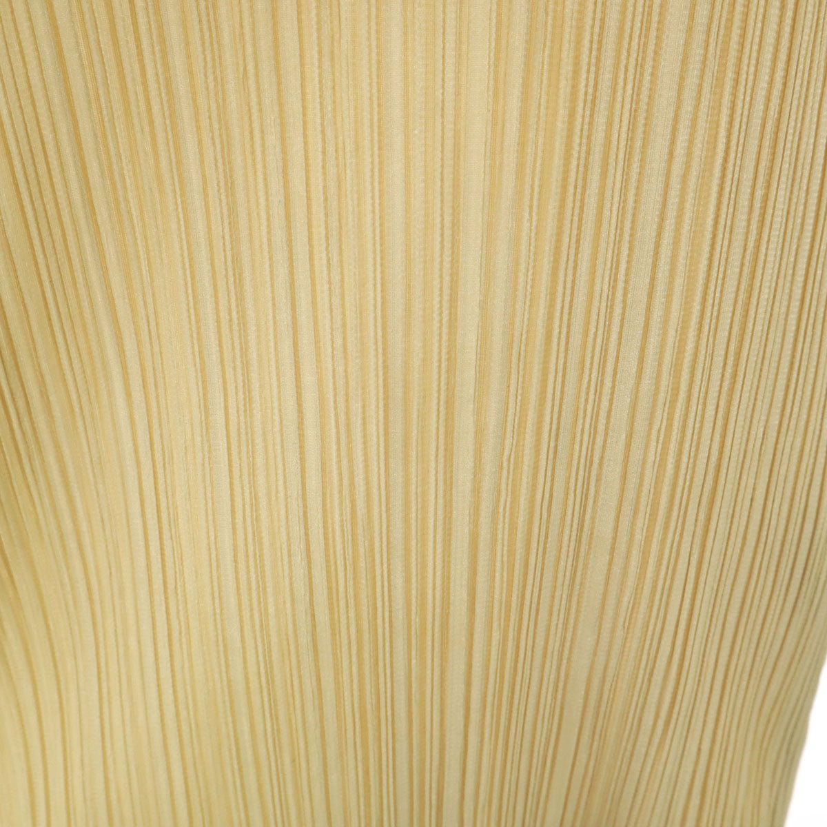 PLEATS PLEASE プリーツプリーズ 90s 日本製 オールド 長袖 ハイネック プリーツ カットソー 3 ベージュ イッセイミヤケ レディース