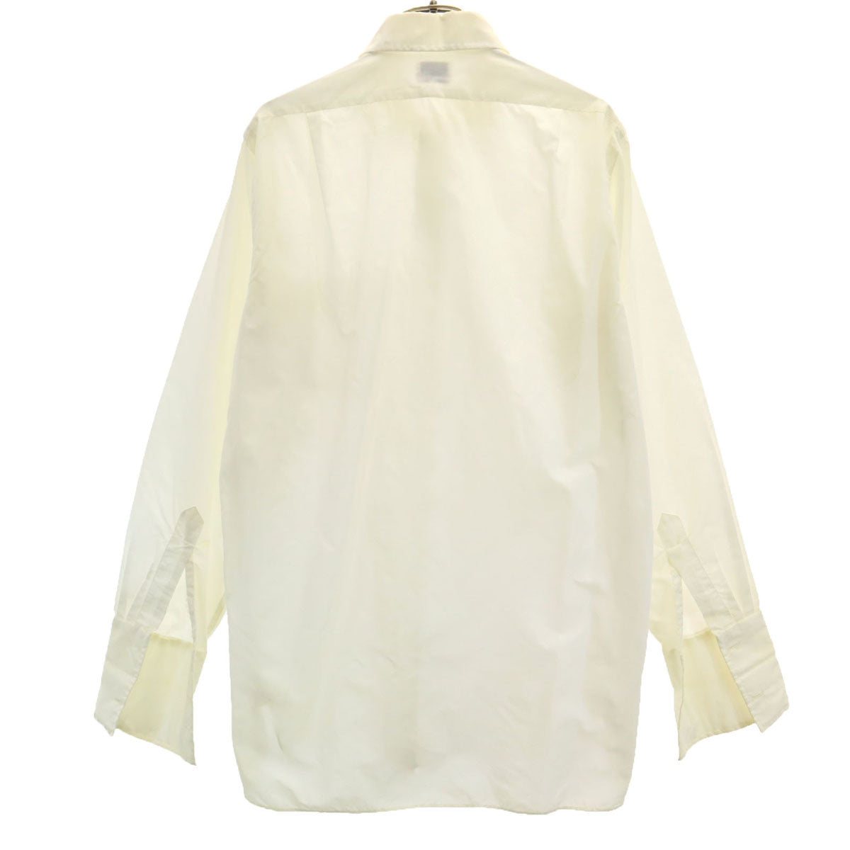 Lion of Troy ライオンオブトロイ 50s ヴィンテージ 3角マチ 長袖 Wカフス シャツ 14 1/2 アイボリー メンズ