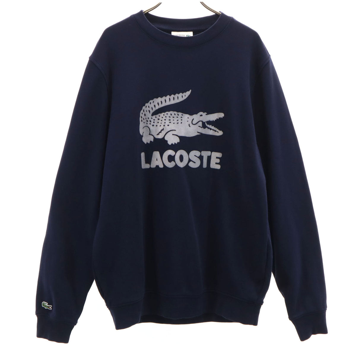 LACOSTE ラコステ 長袖 スウェット トレーナー 4 ネイビー メンズ
