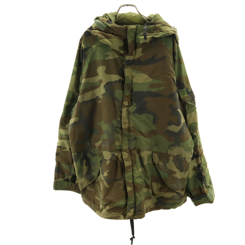 US ARMY アメリカ軍 90s オールド ECWCS GEN1 GORE-TEX 迷彩柄 ウッドランドカモ マウンテンパーカー XL カーキ メンズ