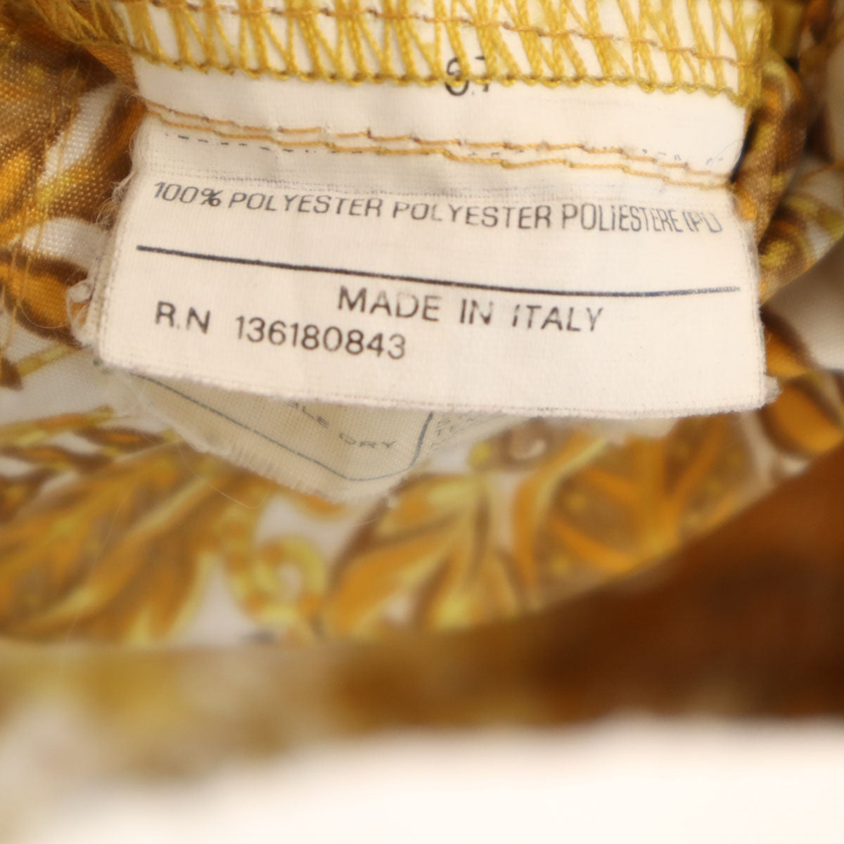 Salvatore Ferragamo サルヴァトーレフェラガモ 90s イタリア製 オールド ヒョウ柄 フードジャケット ONE オレンジ系 レディース
