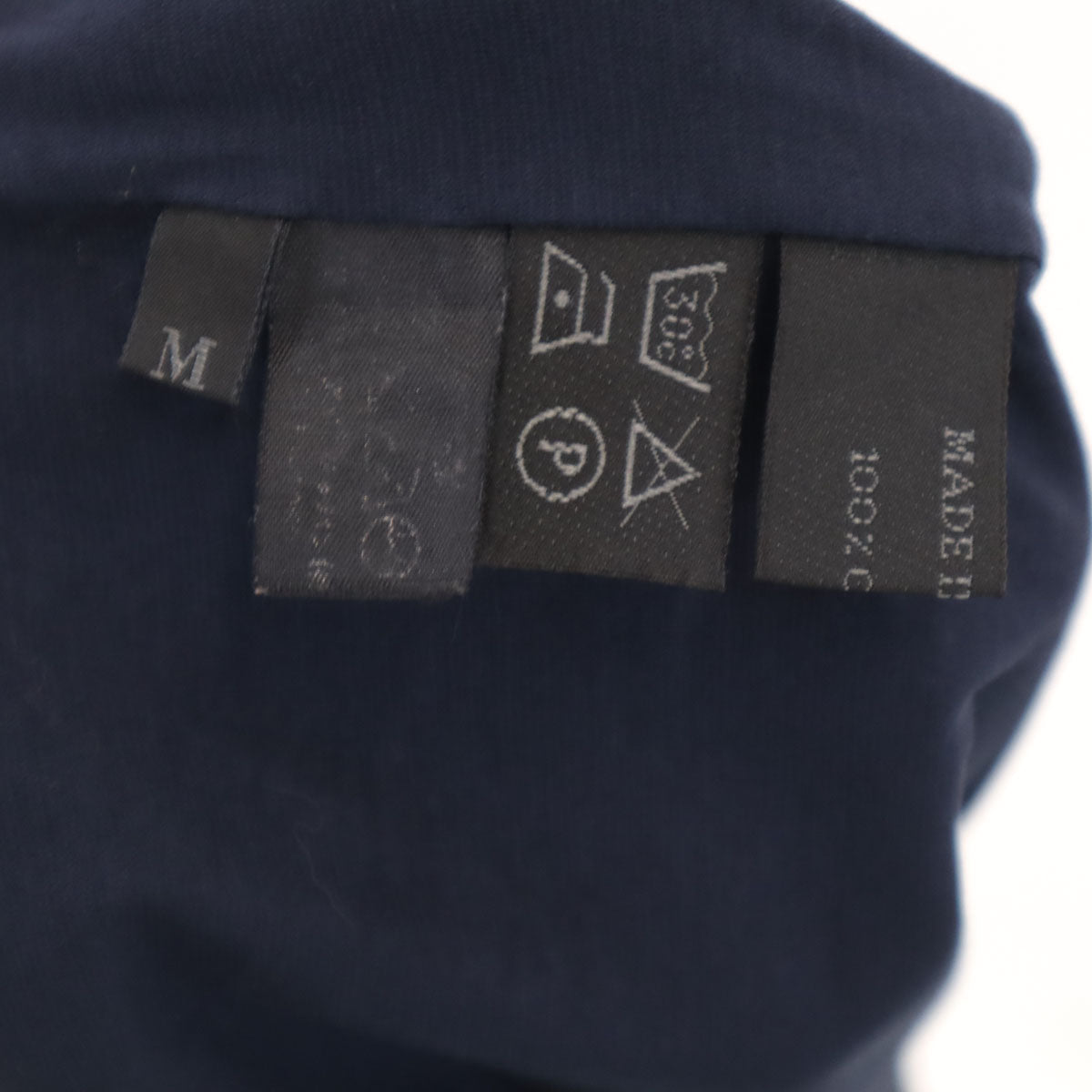 PRADA プラダ イタリア製 長袖 Tシャツ M ネイビー ロンT メンズ