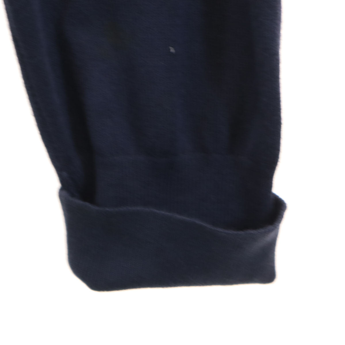 JOHN SMEDLEY ジョンスメドレー イングランド製 長袖 ニット パーカー XL ネイビー メンズ