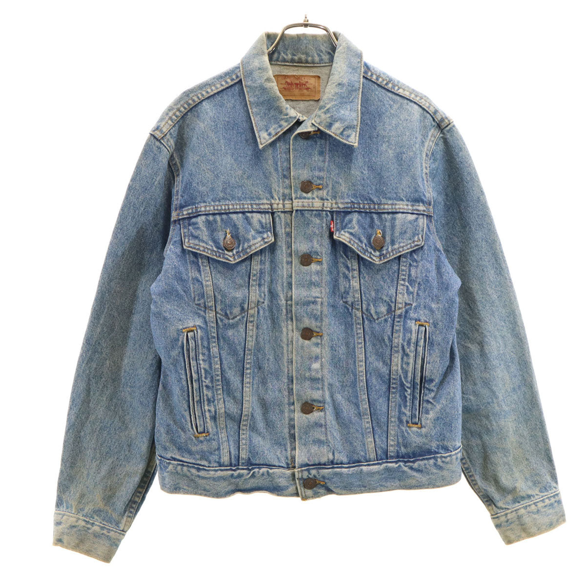 Levi's リーバイス 80s 70506-0214 USA製 ヴィンテージ デニムジャケット 40 ウォッシュブルー ジージャン トラッカー メンズ