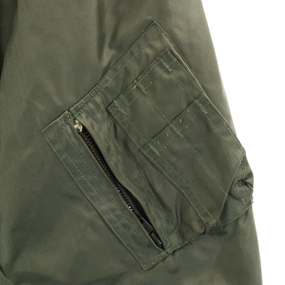 US AIR FORCE アメリカ空軍 90s オールド スコビルジップ アルファ社 CWU-45/P フライトジャケット XL カーキ メンズ