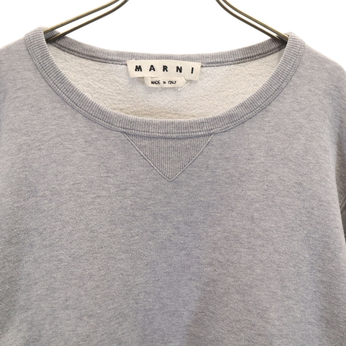 MARNI マルニ イタリア製 長袖 スウェット トレーナー 44 グレー メンズ