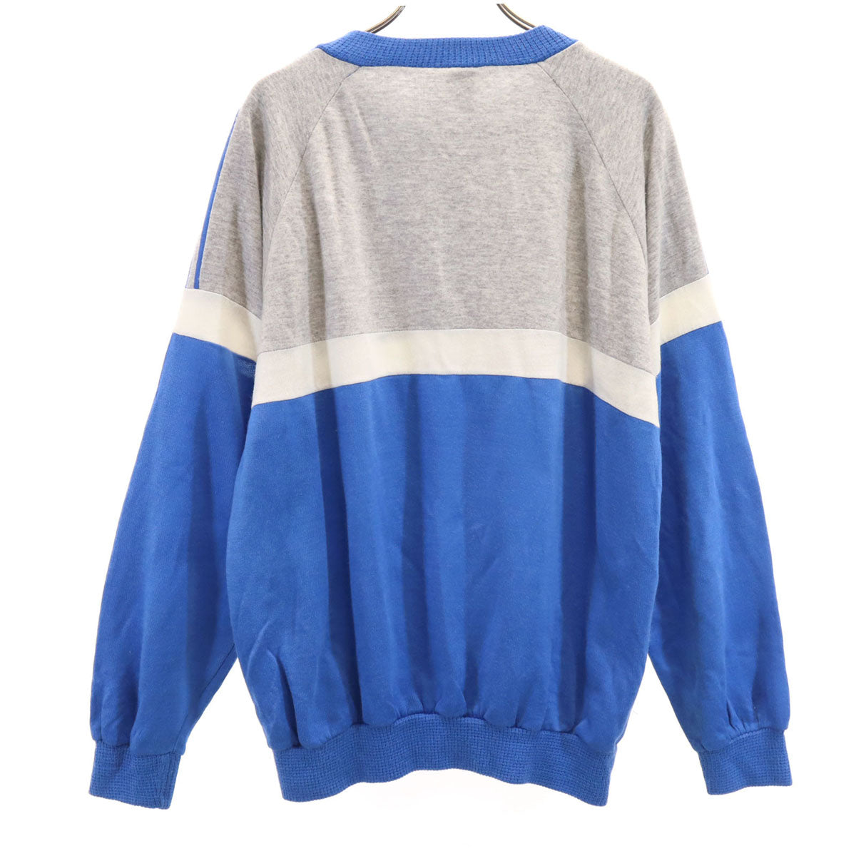 adidas アディダス 70s 80s VENTEX ヴィンテージ 長袖 スウェット トレーナー M グレー 裏起毛 メンズ