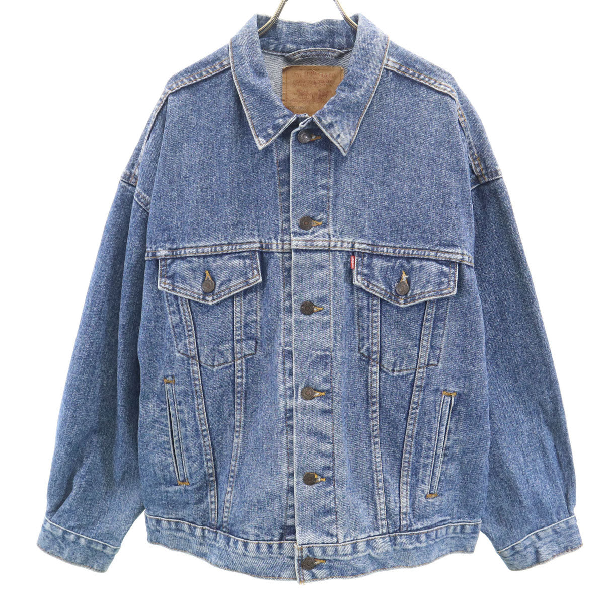 Levi's リーバイス 90s 70507-4890 USA製 オールド デニムジャケット L ウォッシュブルー ジージャン トラッカー メンズ