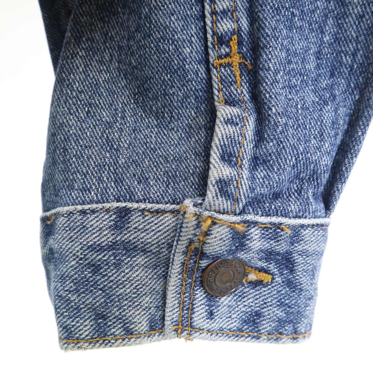 Levi's リーバイス 90s 70507-4890 USA製 オールド デニムジャケット L ウォッシュブルー ジージャン トラッカー メンズ