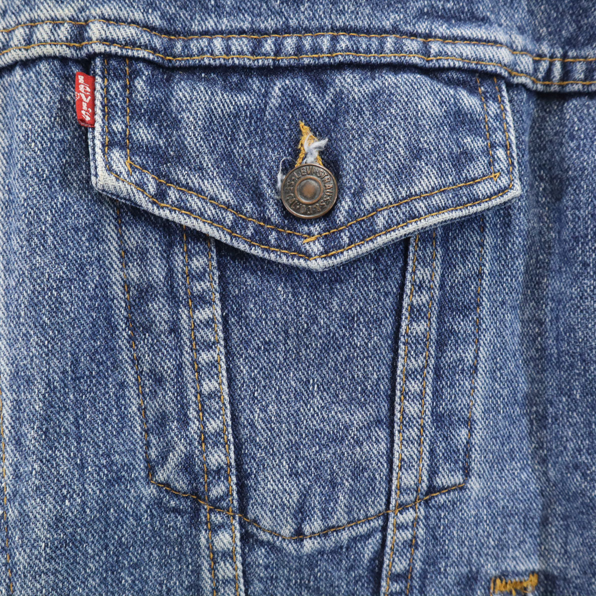 Levi's リーバイス 90s 70507-4890 USA製 オールド デニムジャケット L ウォッシュブルー ジージャン トラッカー メンズ