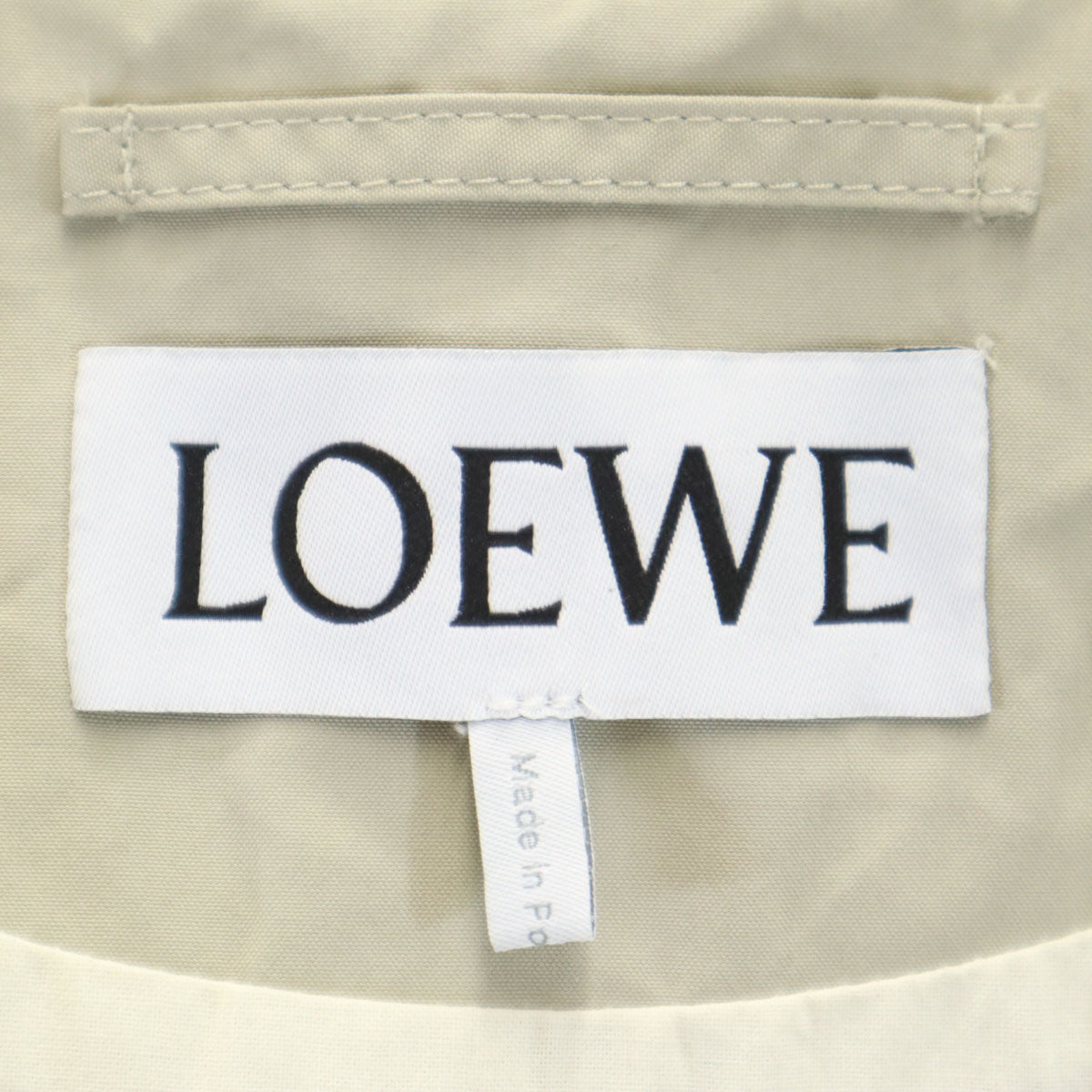 LOEWE ロエベ ポーランド製 ジャケット 46 ベージュ メンズ
