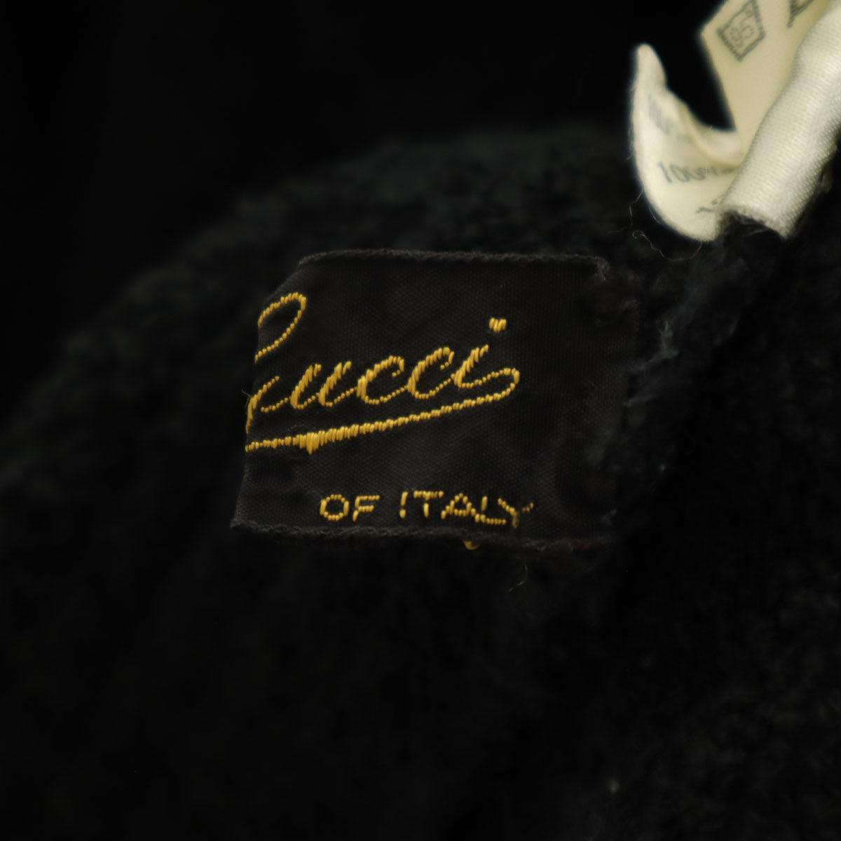 GUCCI グッチ ベルギー製 ガウン ブラック ルームウェア メンズ