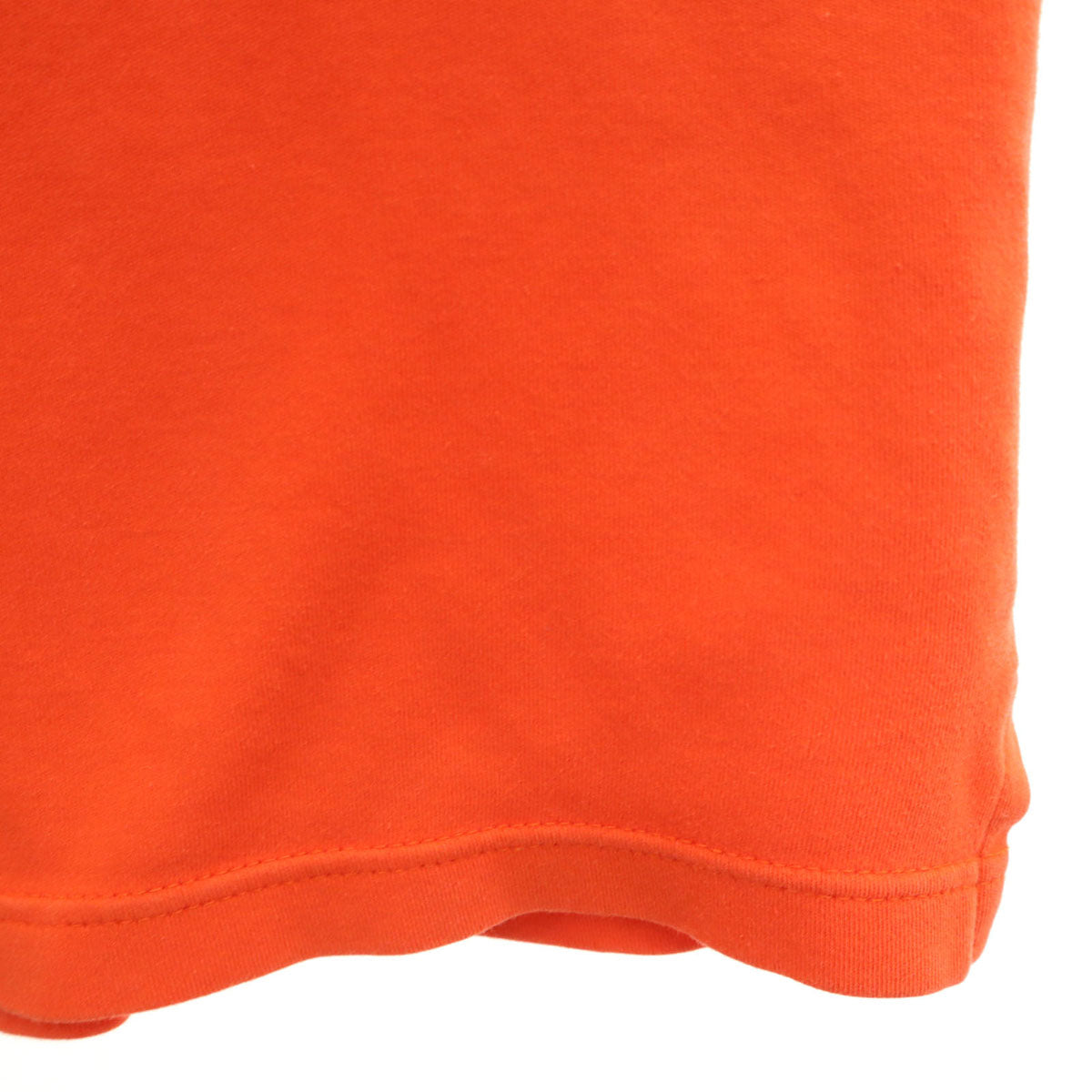 A.P.C. アーペーセー フランス製 長袖 Vネック Tシャツ S オレンジ ロンT 無地 レディース