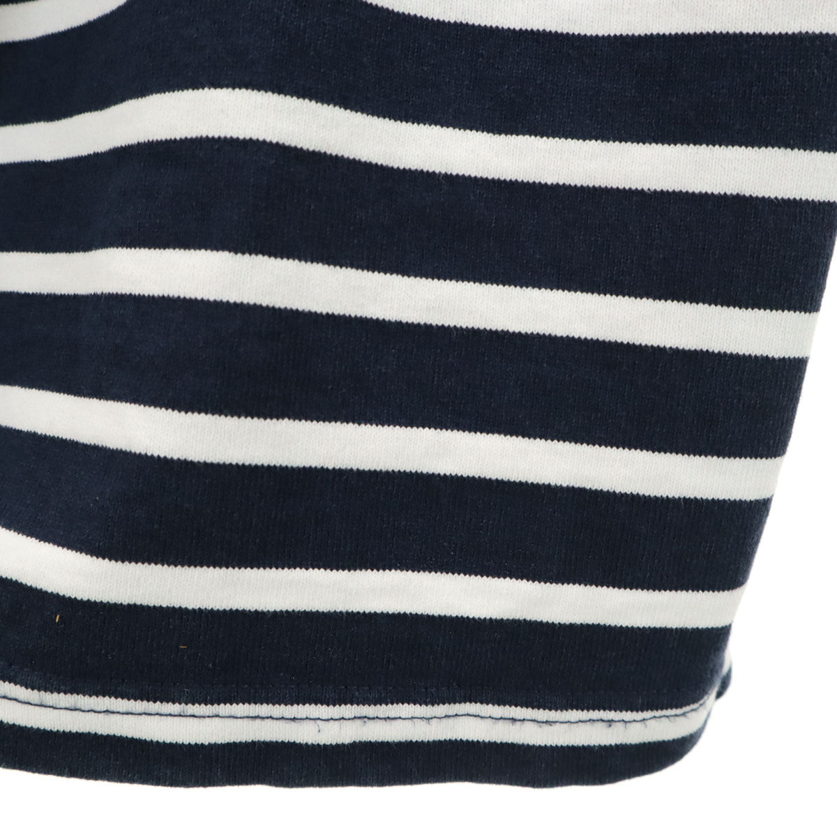 ワイルドライフテーラー ボーダー柄 長袖 カットソー L ネイビー メンズ