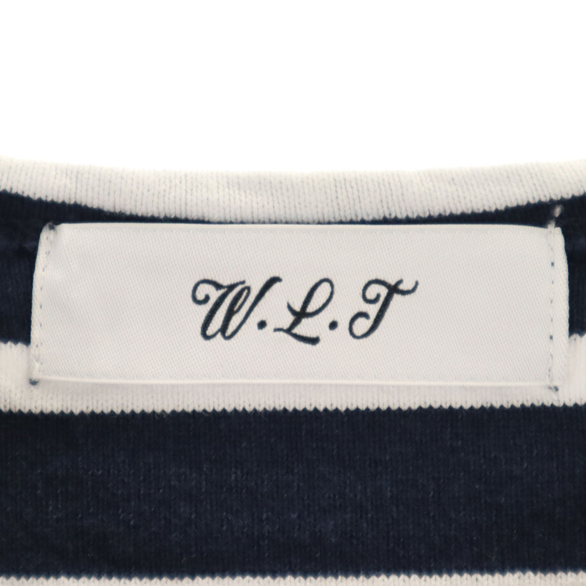 ワイルドライフテーラー ボーダー柄 長袖 カットソー L ネイビー メンズ