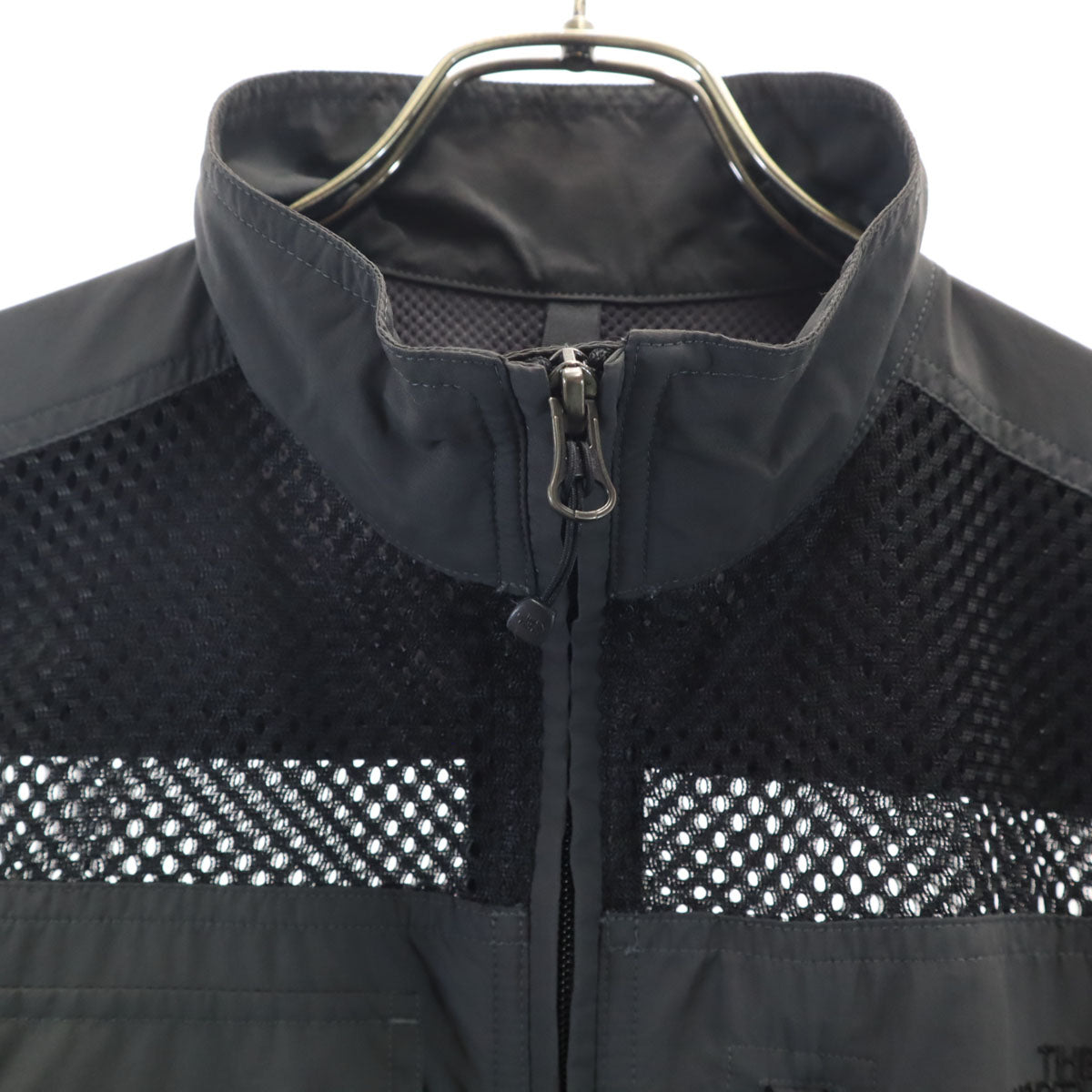 THE NORTH FACE ノースフェイス トレッカー メッシュ ベスト M チャコールグレー SFC-27 アウトドア メンズ