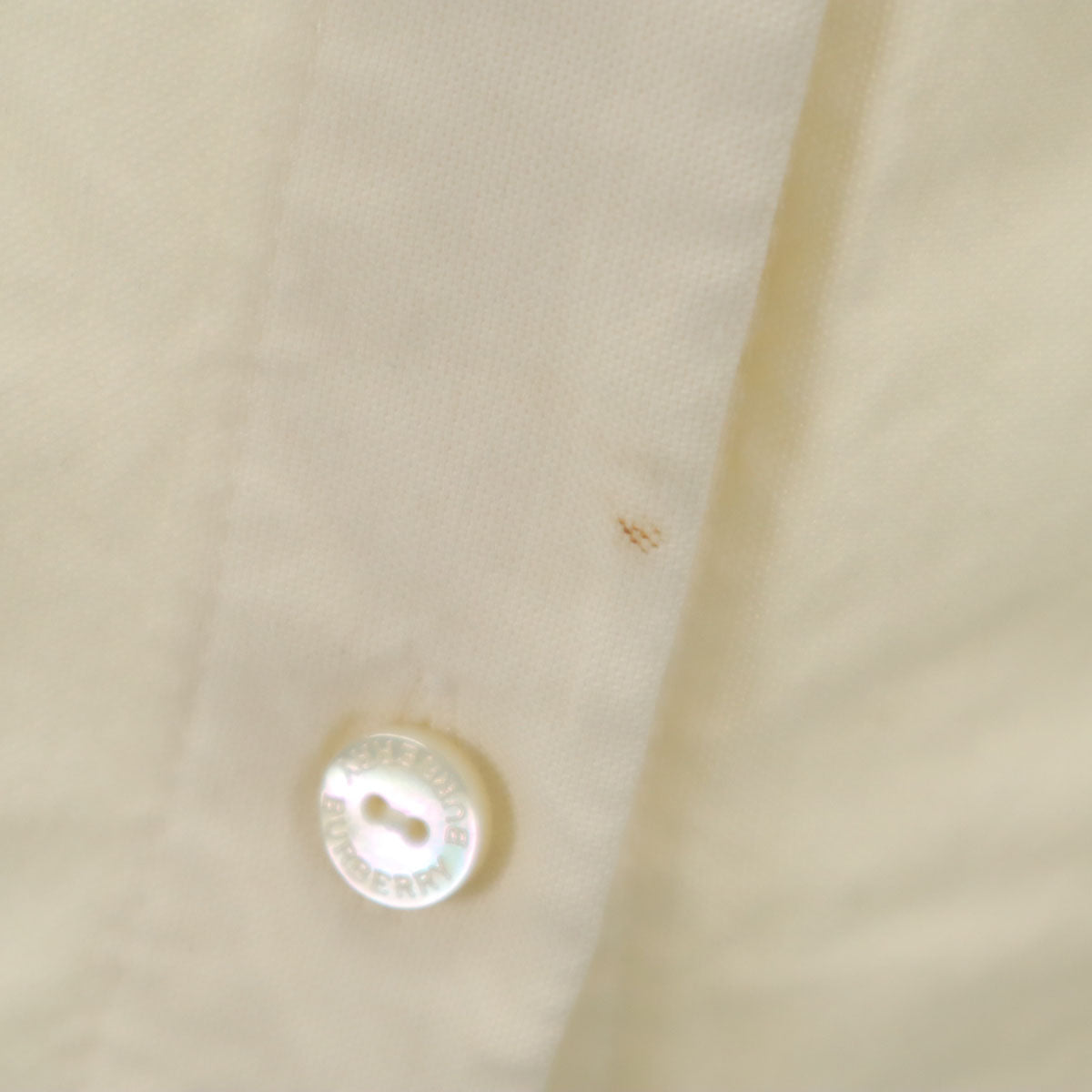 BURBERRY LONDON バーバリーロンドン 7分袖 ウエスタンシャツ 40 アイボリー 三陽商会 レディース