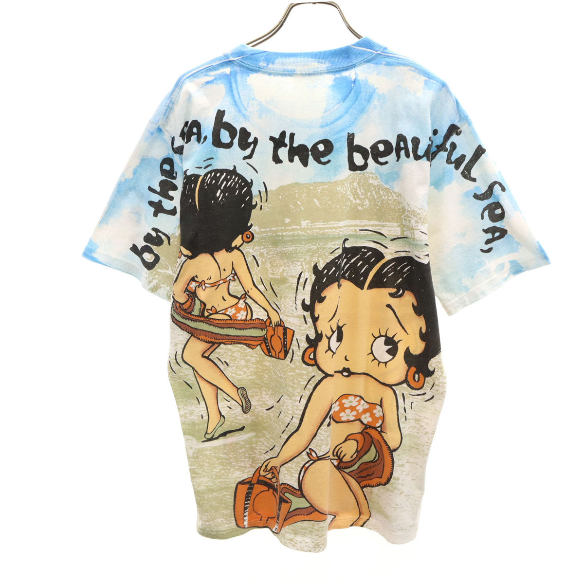 USA製 ベティ・ブープ 半袖 Tシャツ ホワイト BETTY BOOP メンズ