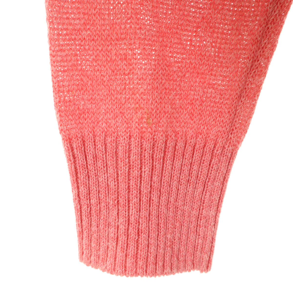 MACPHEE マカフィー 日本製 長袖 ニットカーディガン S ピンク レディース