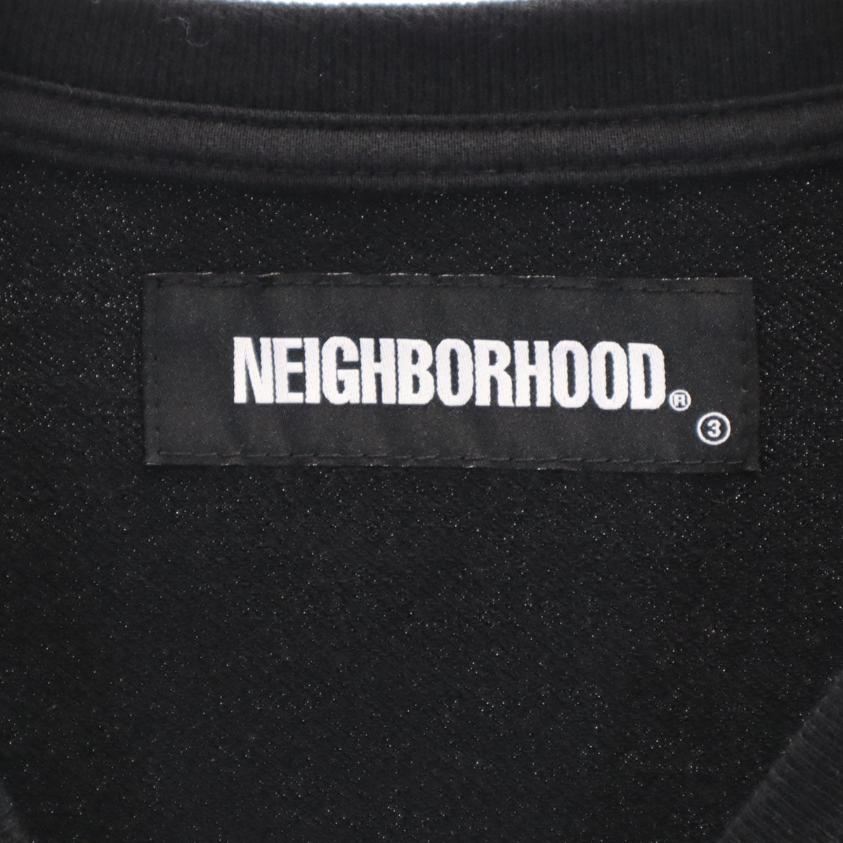 NEIGHBORHOOD ネイバーフッド 日本製 長袖 Tシャツ M ブラック ロンT メンズ