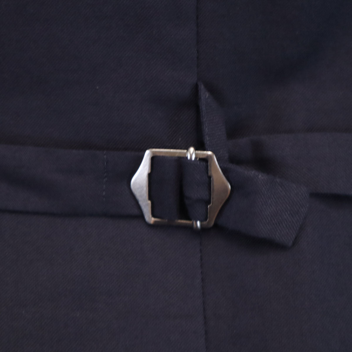 美品 ETONNE ANGELCO エトネ MOON生地 ジレベスト L ネイビー メンズ