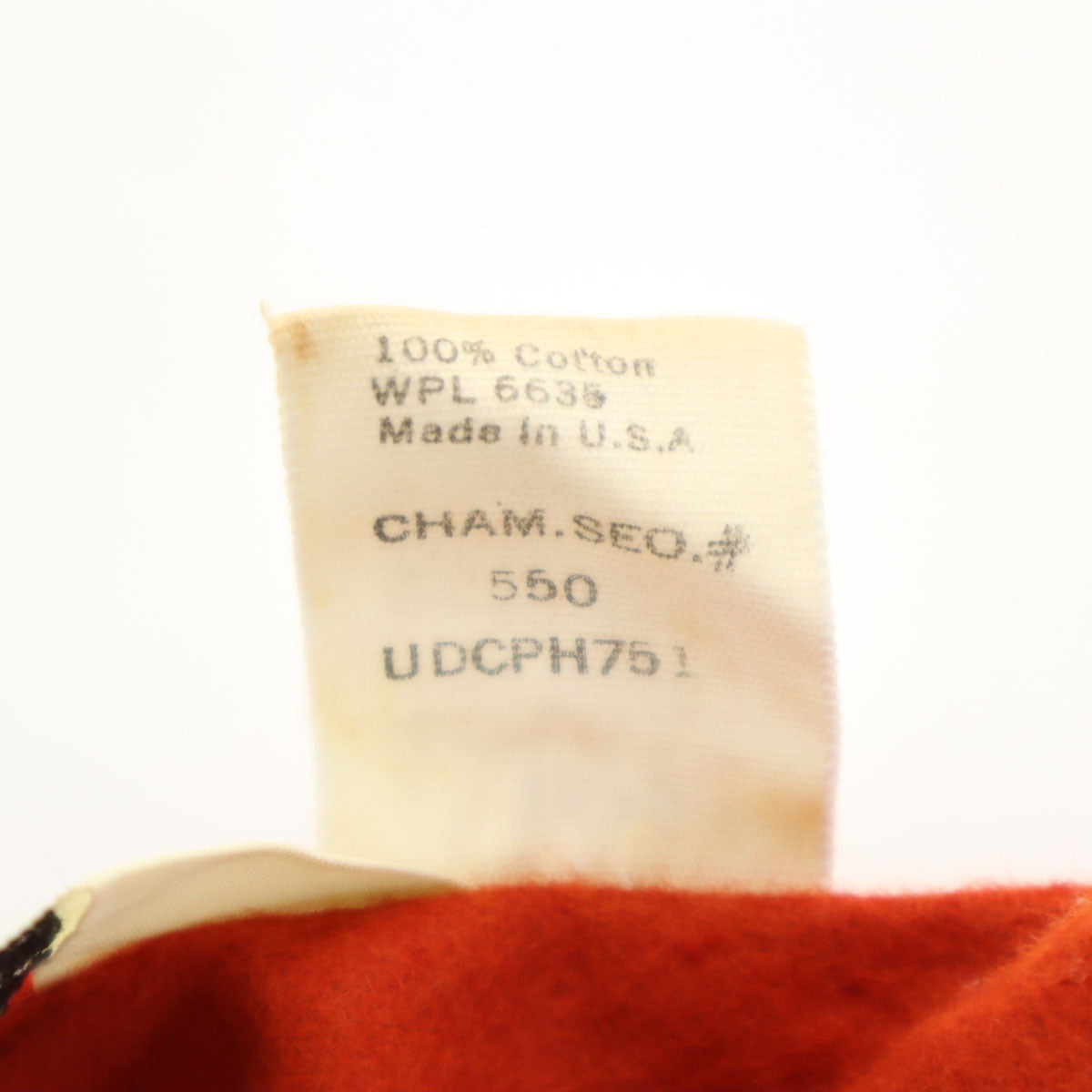 WOOLRICH ウールリッチ 70s ヴィンテージ USA製 白タグ 長袖 シャモアクロス シャツ M レッド アウトドア メンズ