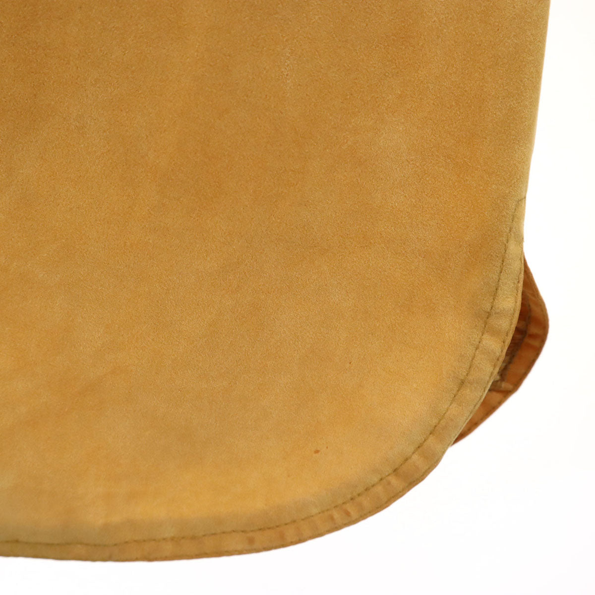 VINTAGE ヴィンテージ 70s 長袖 スエード シャツ マスタード レディース