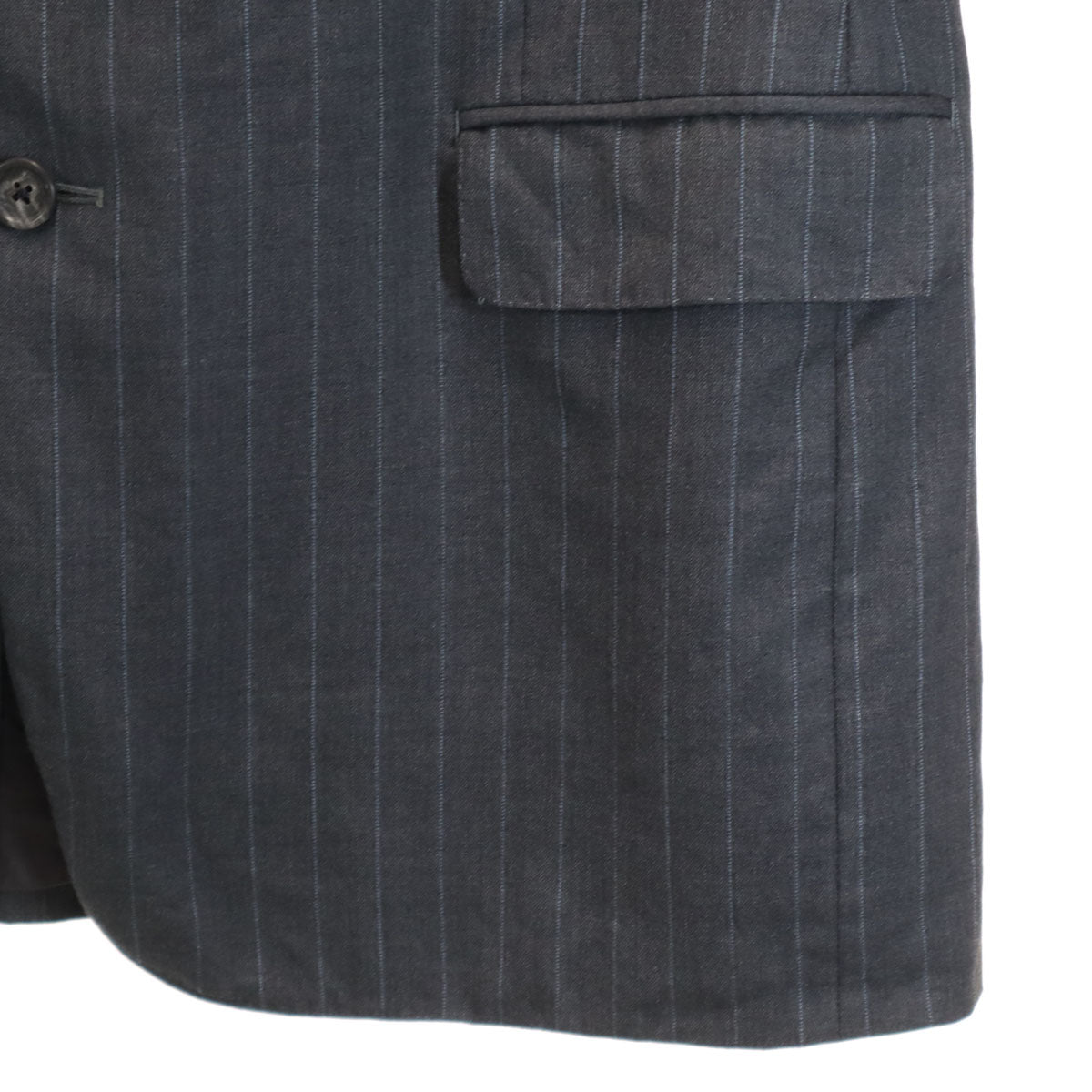Brooks Brothers ブルックスブラザーズ ストライプ柄 スーツ 上下 セットアップ チャコールグレー メンズ