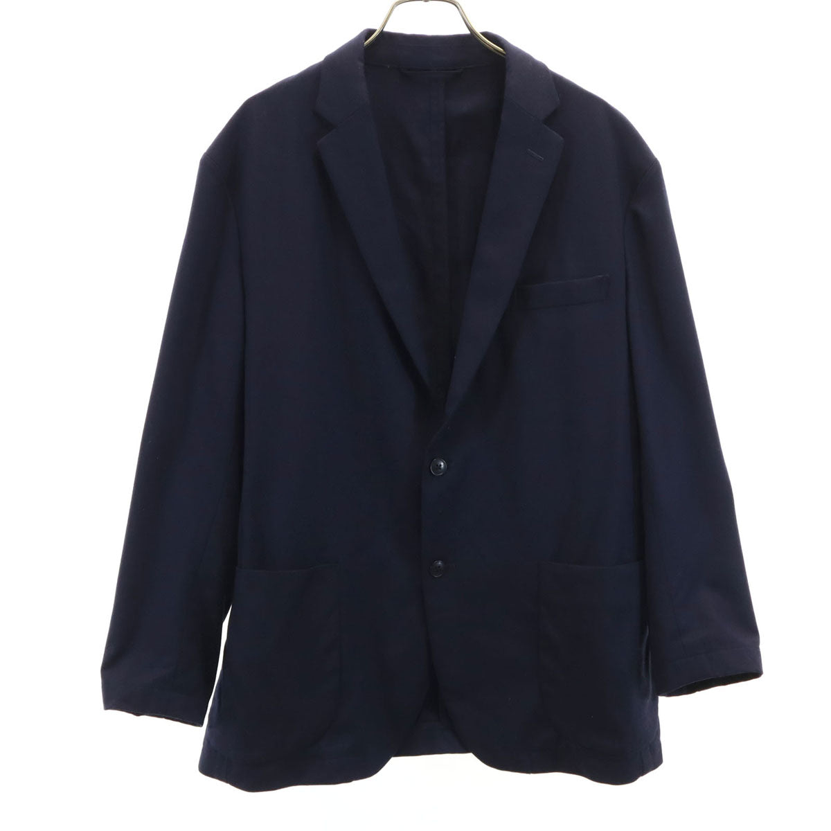 UNITED ARROWS GREEN LABEL RELAXING ユナイテッドアローズ グリーンレーベルリラクシング テーラードジャケット XL ネイビー アンコン メンズ
