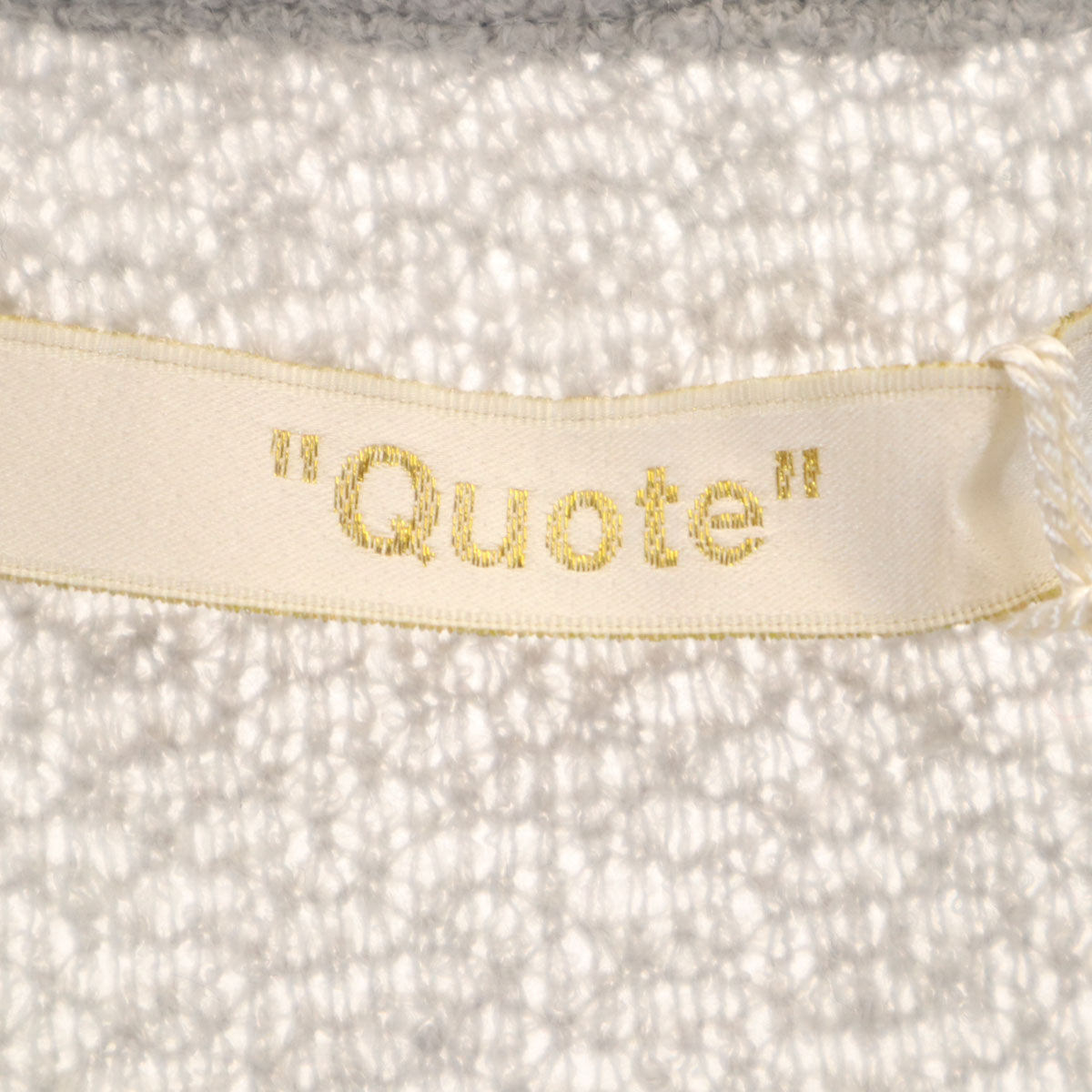 美品 QUOTE クオート 長袖 Vネック ニットカーディガン M グレー メンズ