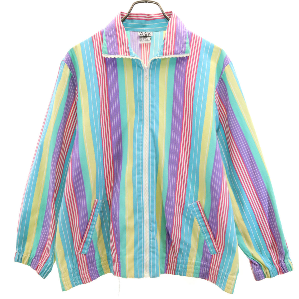 ナパバレー 90s オールド ストライプ柄 コットンジャケット M メンズ