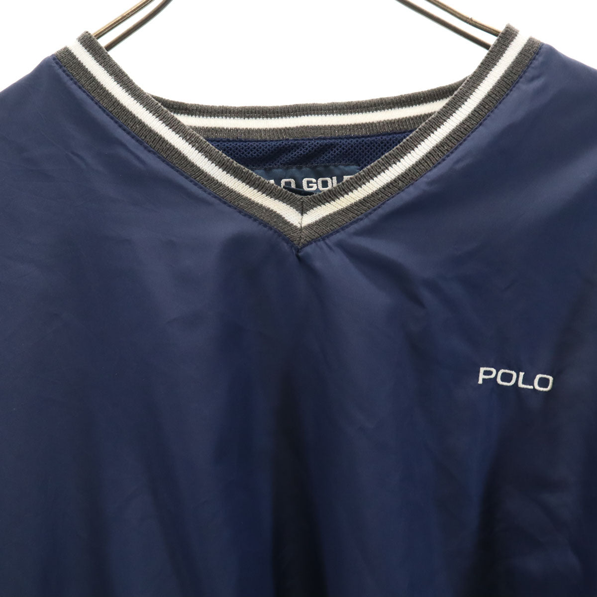 POLO GOLF RALPH LAUREN ポロゴルフラルフローレン 90s 00s オールド プルオーバー ジャケット M ネイビー メンズ