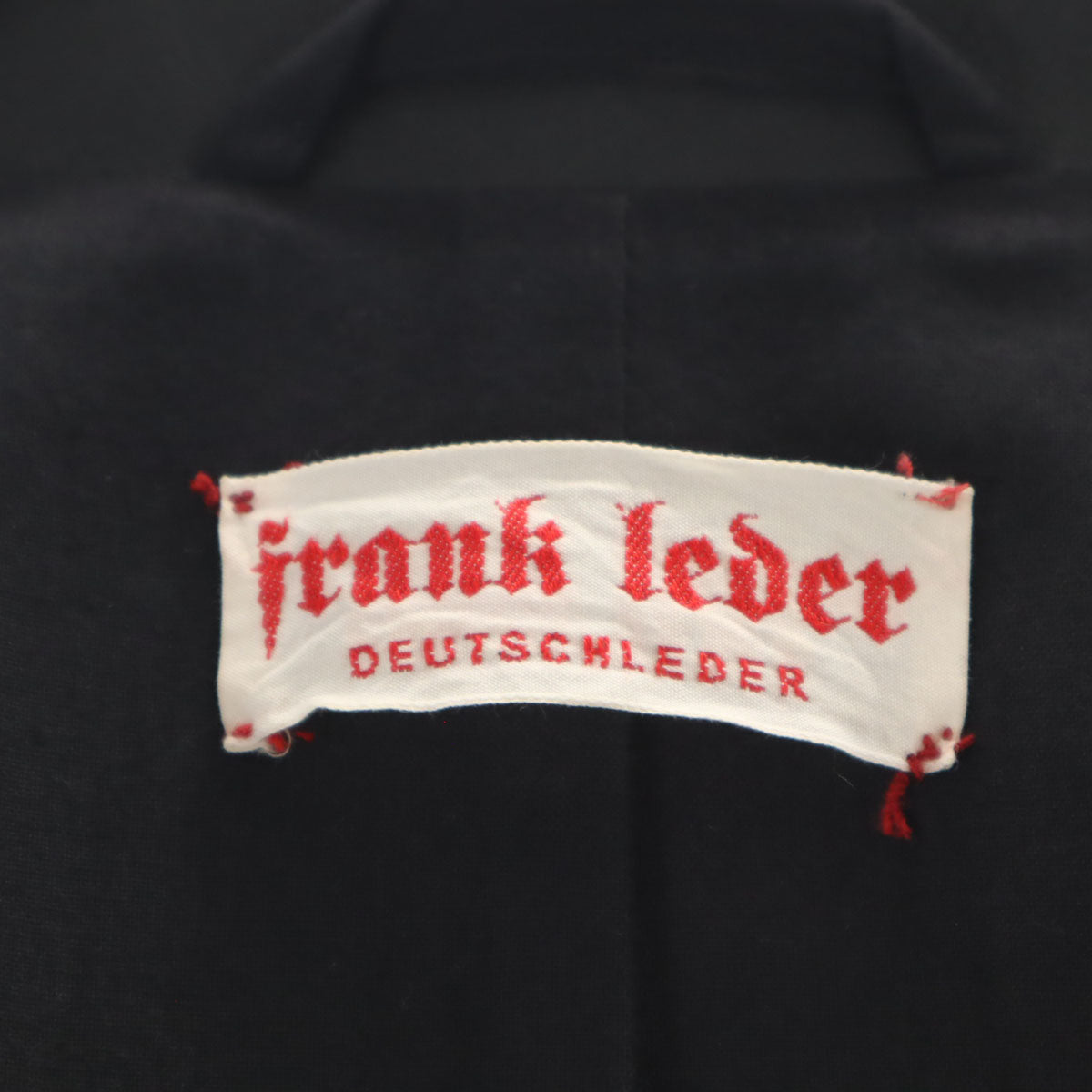 FRANK LEDER フランクリーダー ドイツ製 ジャーマンレザー モールスキン ボンバー ジャケット L ブラック メンズ