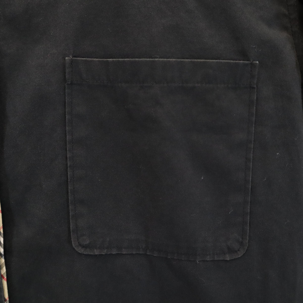 Burberrys OF LOINDON BLUE LABEL バーバリーズ オブ ロンドン ブルーレーベル 90s オールド 長袖 シャツ 38 ブラック 三陽商会 レディース