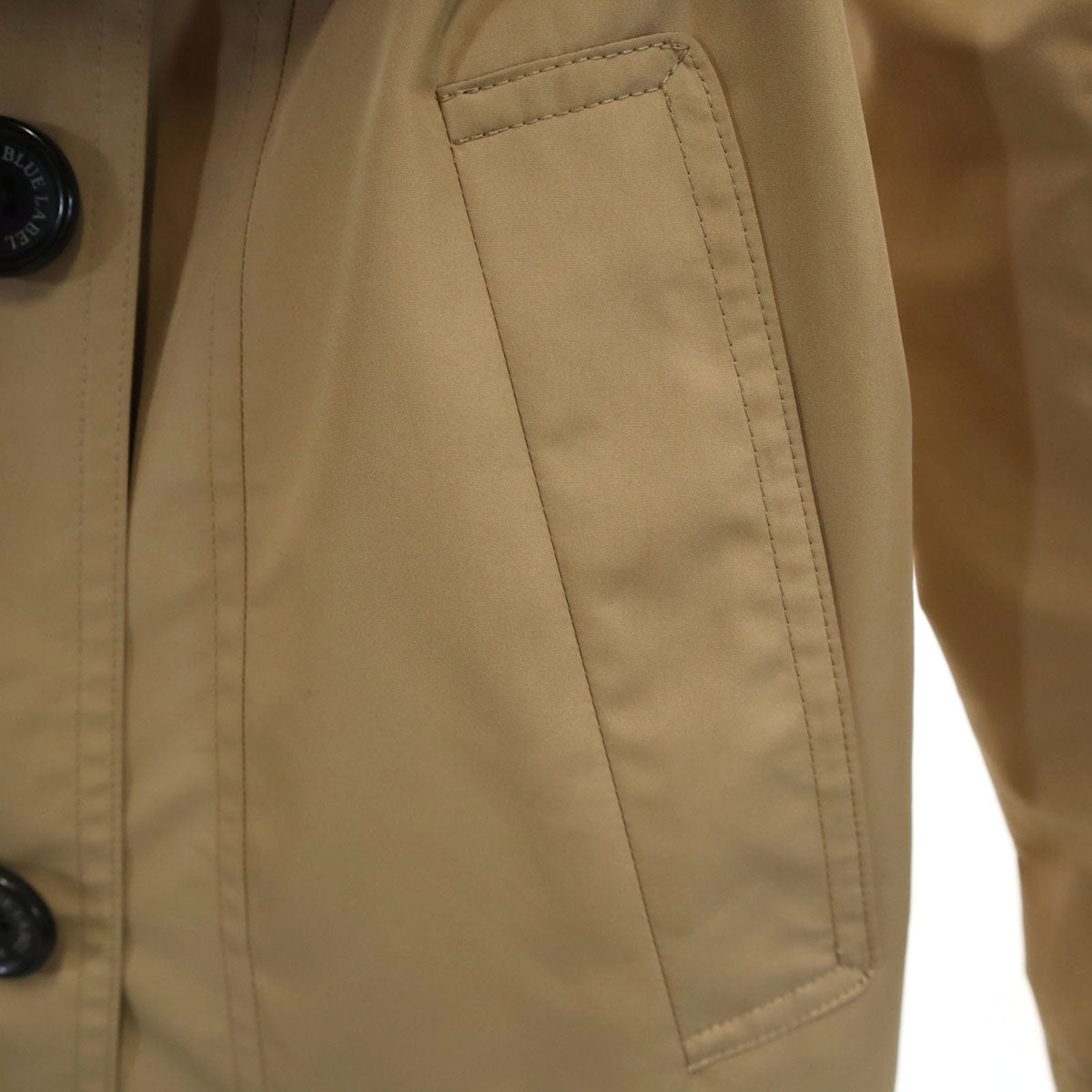 BLUE LABEL CRESTBRIDGE ブルーレーベルクレストブリッジ 日本製 トレンチコート 36 ベージュ スプリング レディース