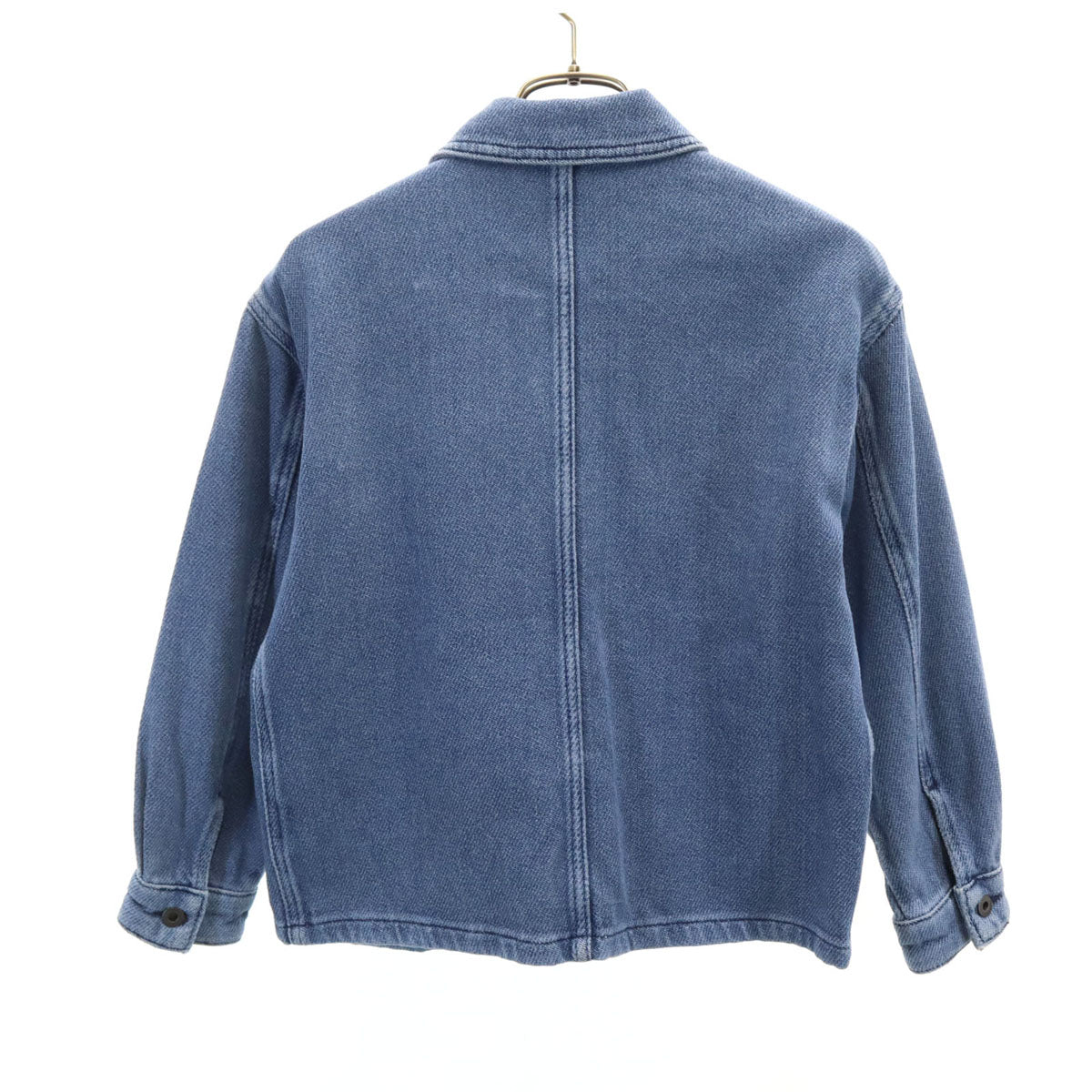 Emporio Armani エンポリオアルマーニ スウェットデニム シャツジャケット 8A ブルー キッズ
