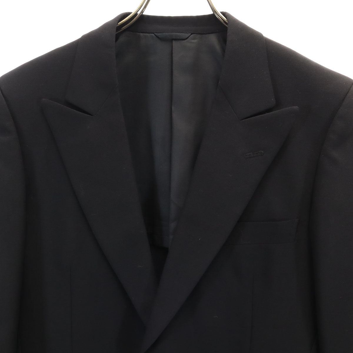Pierre Cardin ピエールカルダン 80s ヴィンテージ 長袖 テーラードジャケット 96B4 ブラック メンズ