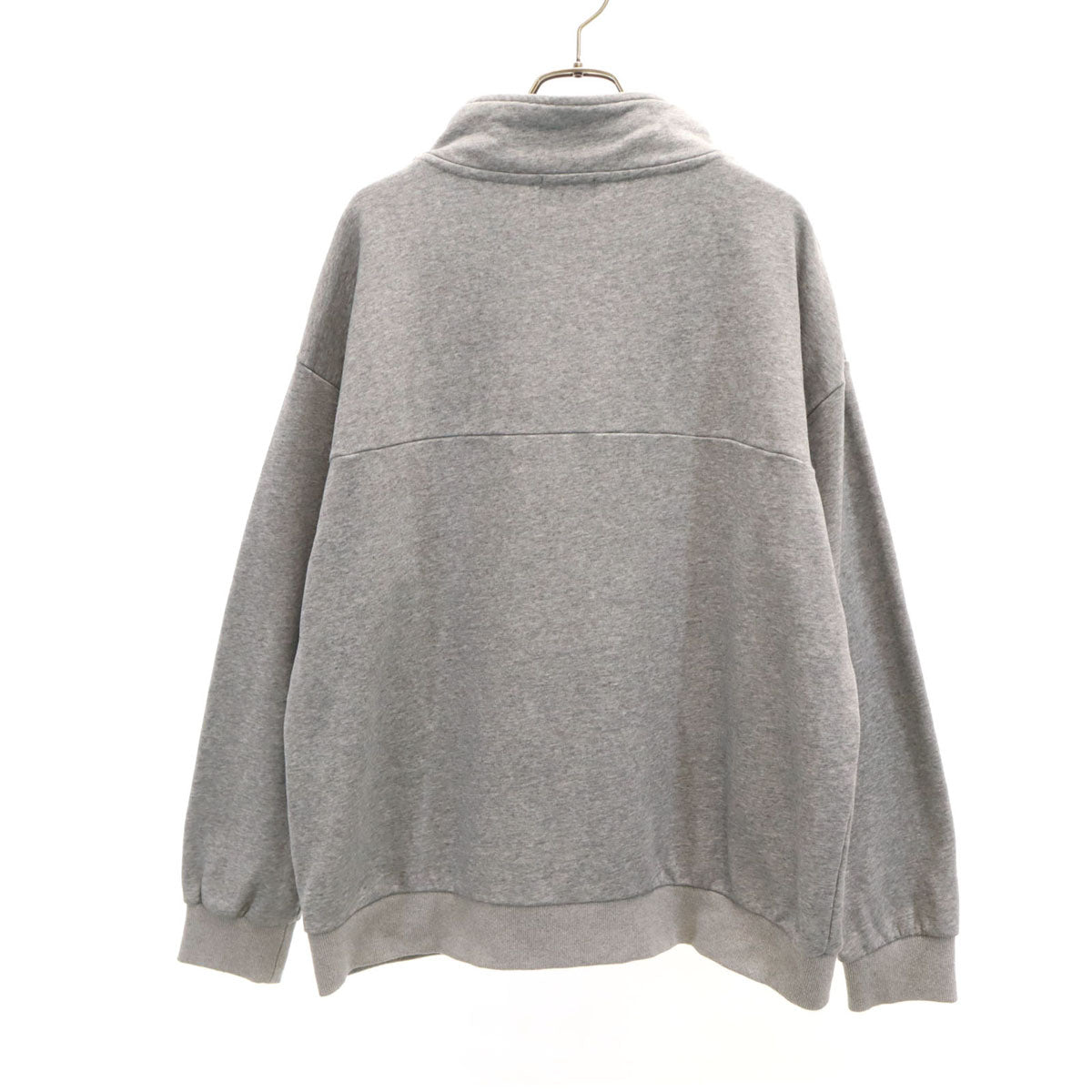Subciety サブサエティ 長袖 ハーフジップ スウェット トレーナー M グレー メンズ