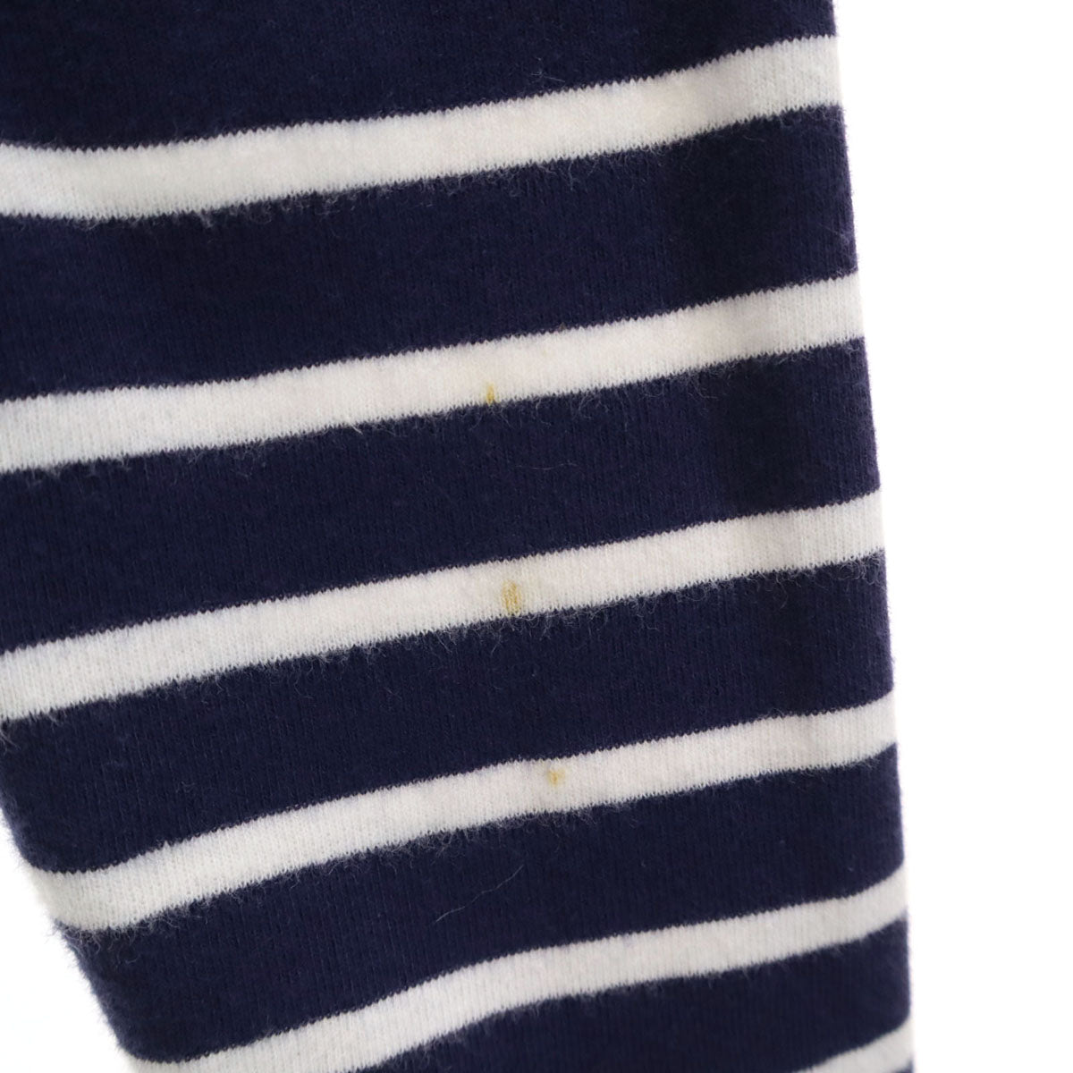 POLO RALPH LAUREN ポロラルフローレン ボーダー柄 長袖 ボートネック Tシャツ S ネイビー ロンT レディース