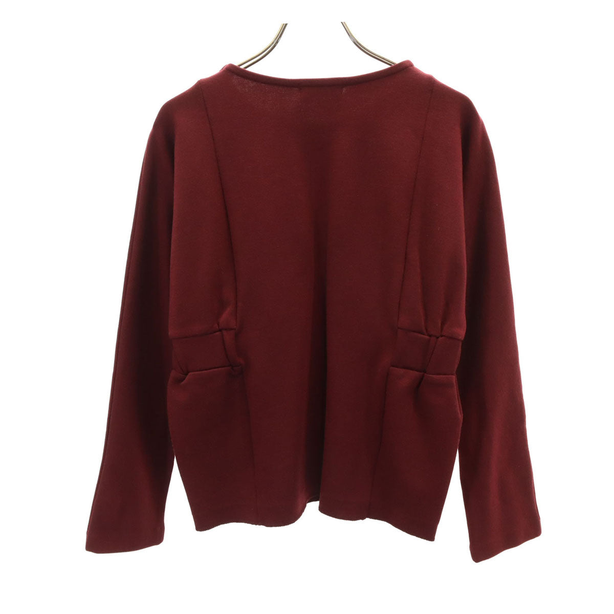 BEAUTY＆YOUTH UNITED ARROWS ビューティーアンドユース ユナイテッドアローズ 日本製 長袖 カットソー ボルドー レディース