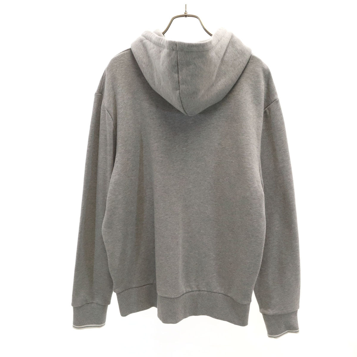 未使用 FRED PERRY フレッドペリー 長袖 スウェットパーカー L グレー プルオーバー メンズ
