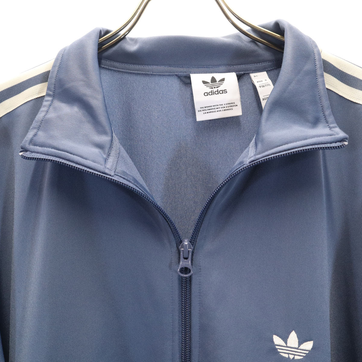 adidas アディダス トレフォイルロゴ トラックジャケット 上下 セットアップ M/S ネイビー系 ジャージ 3ライン メンズ