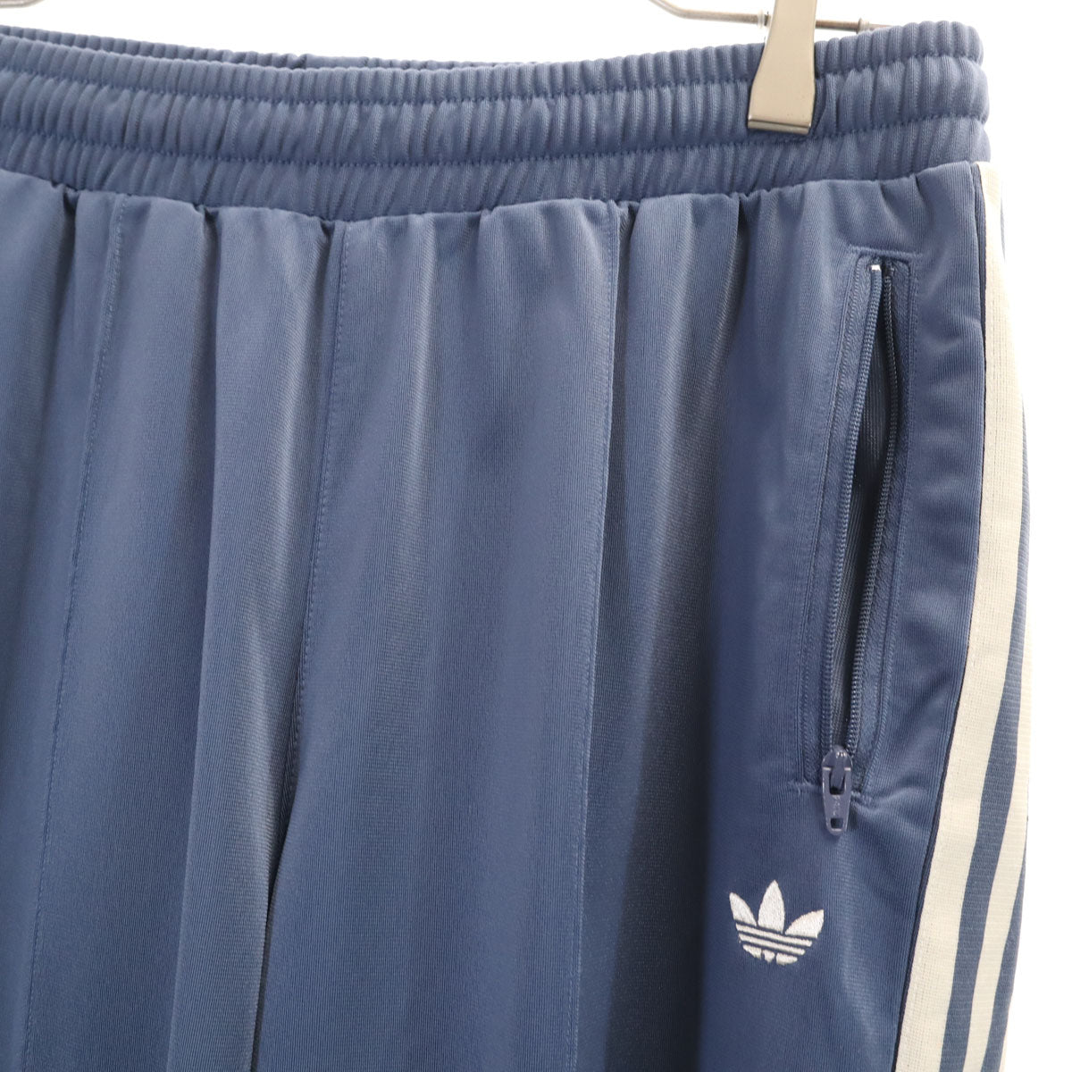 adidas アディダス トレフォイルロゴ トラックジャケット 上下 セットアップ M/S ネイビー系 ジャージ 3ライン メンズ