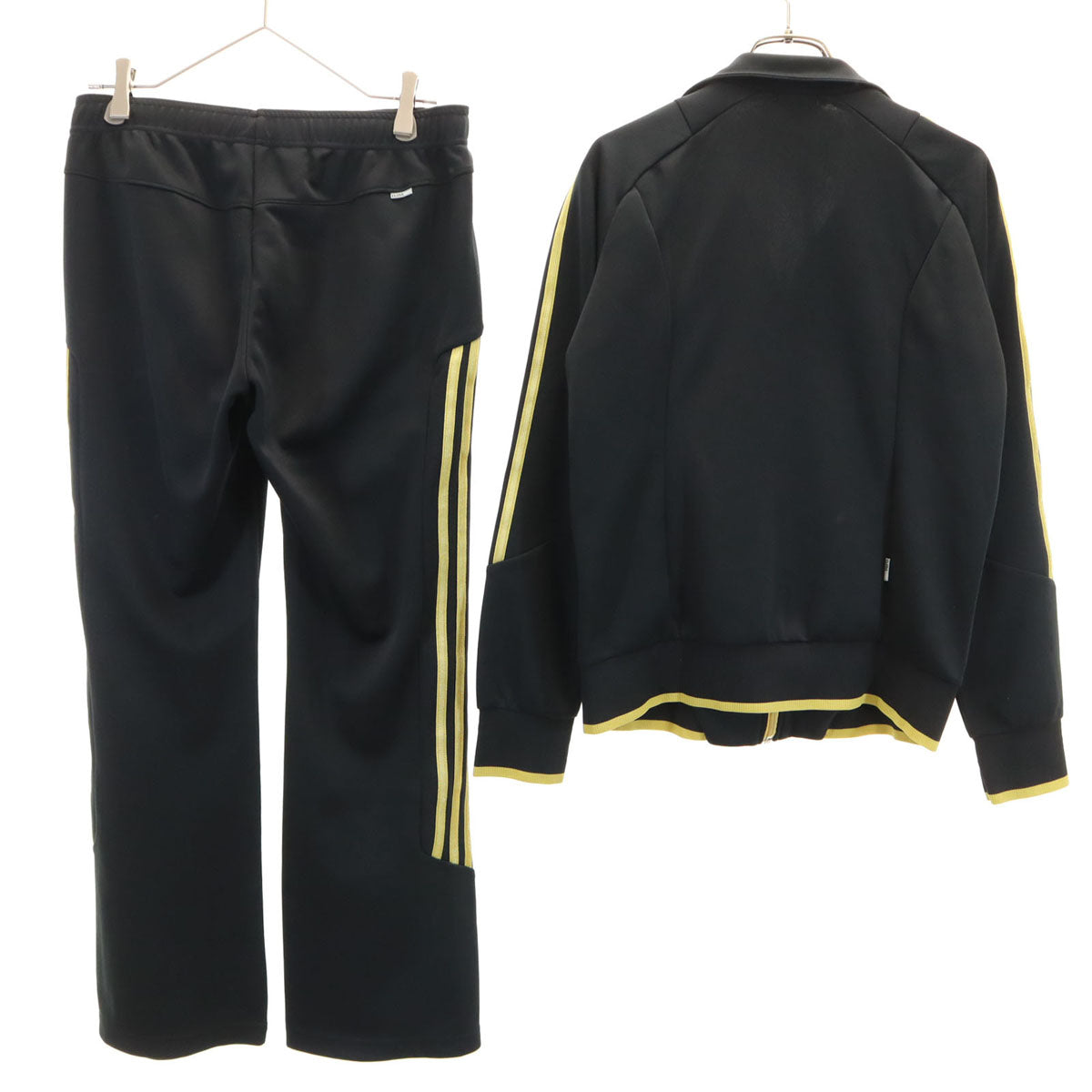 adidas アディダス トラックジャケット 上下 セットアップ M ブラック ジャージ レディース