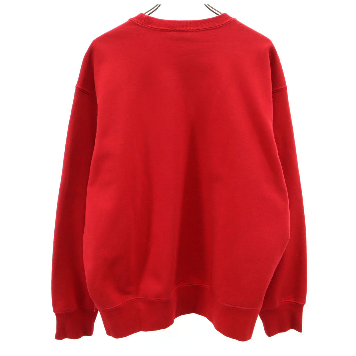 Supreme シュプリーム 21AW カナダ製 長袖 スウェット トレーナー M レッド 裏起毛 メンズ