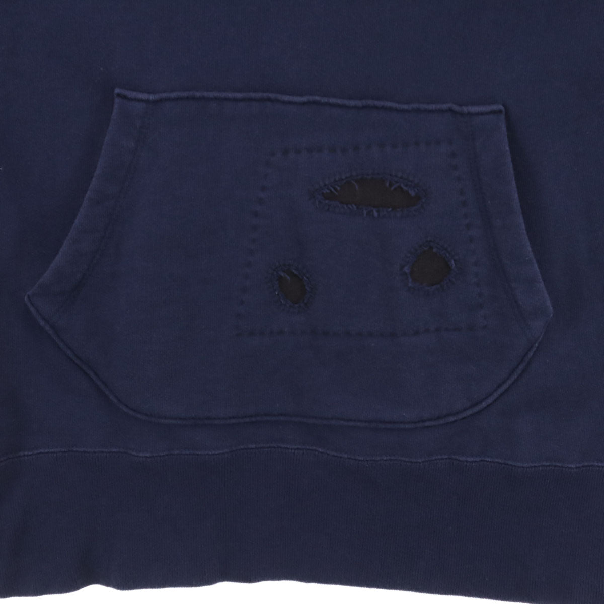 Champion チャンピオン ランタグ 後付け 復刻 長袖 ブロークン スウェットパーカー L ネイビー メンズ