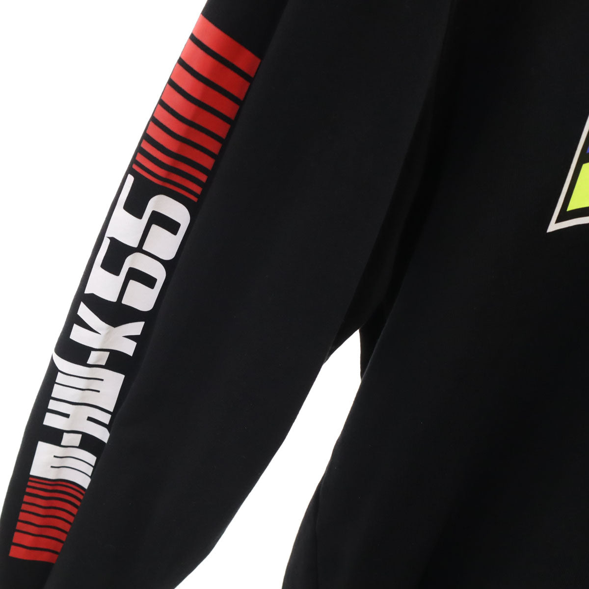 DIESEL ディーゼル ALPINESTARS アルパインスターズ コラボ ブルガリア製 長袖 スウェットパーカー XXL ブラック メンズ
