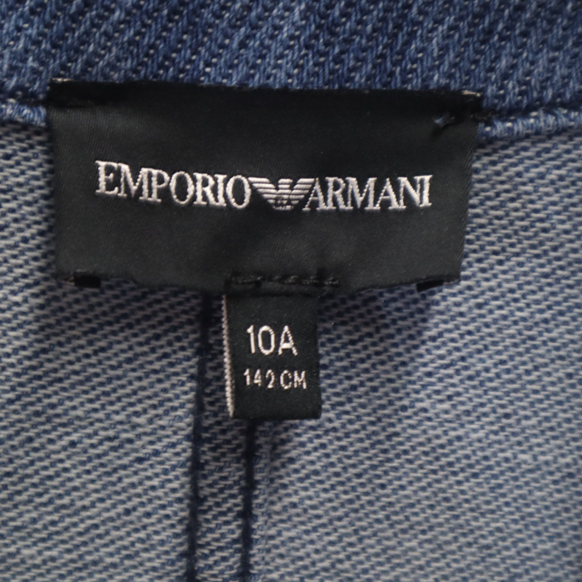 Emporio Armani エンポリオアルマーニ 長袖 インディゴ シャツ 10A ブルー キッズ